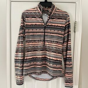 Nike Pro Women's Patterned 1/4 Zip Pullover